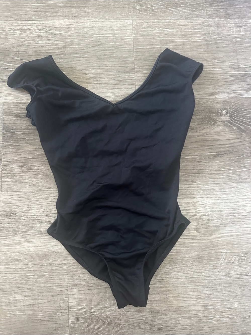 Bloch Black Leotard Size Petite